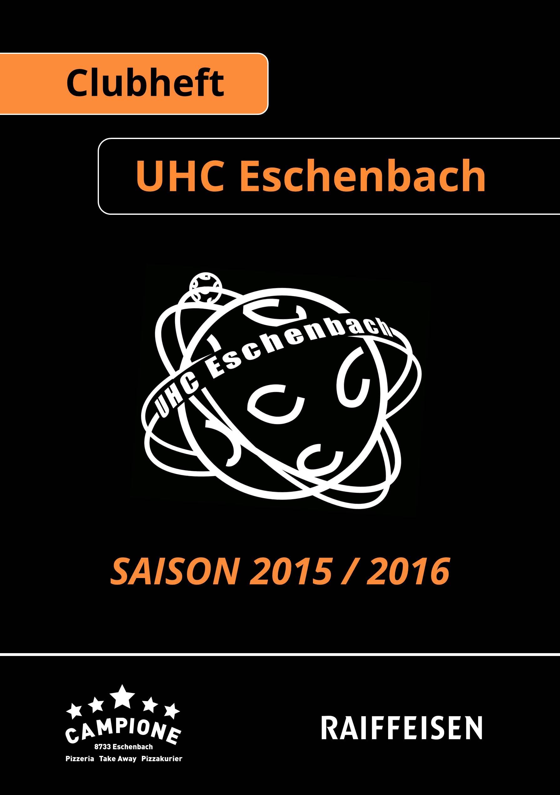 Clubheft Saison 2015/2016